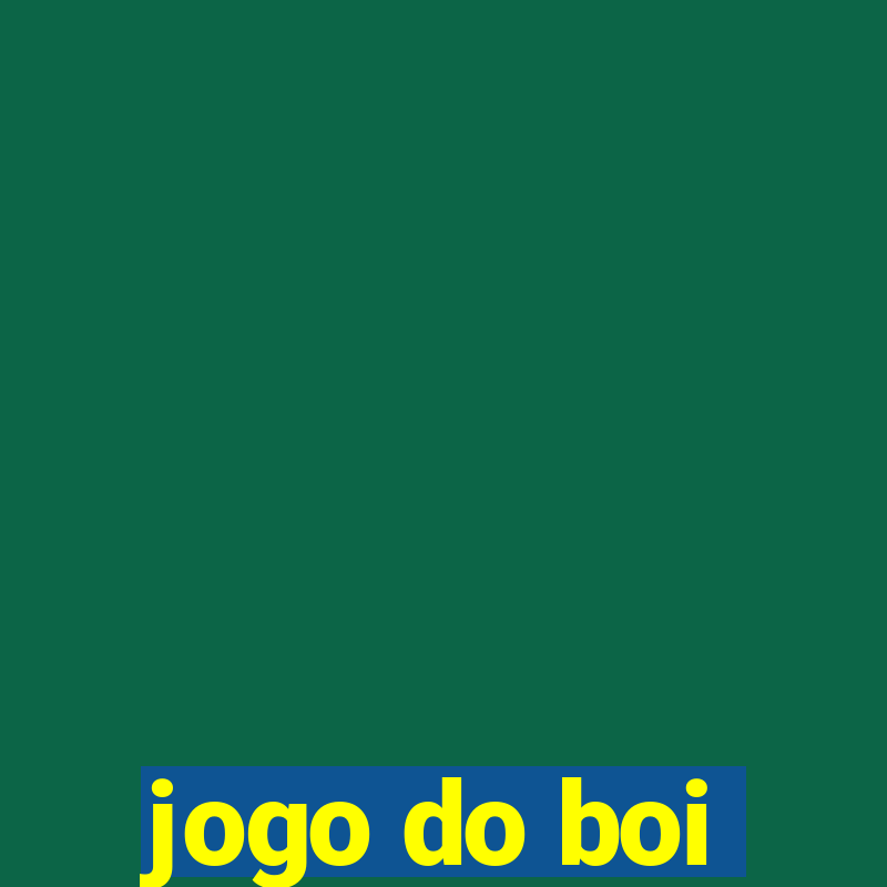 jogo do boi